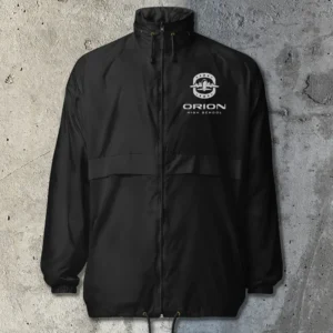 Embroidered Unisex Orion Logo Windbreaker