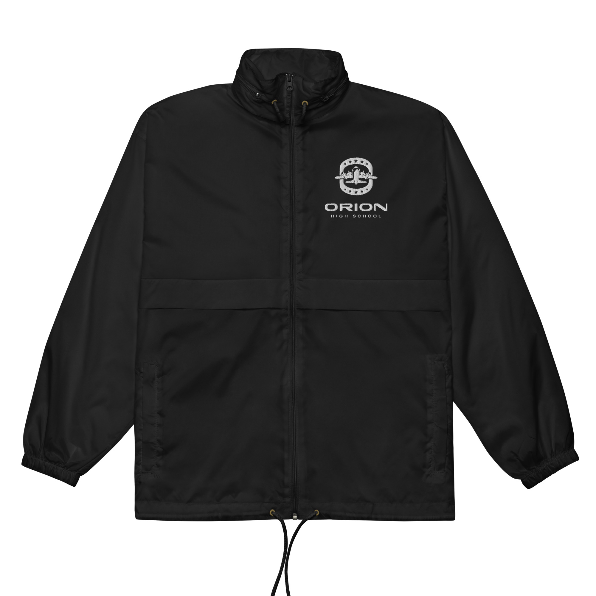 Embroidered Unisex Orion Logo Windbreaker - Image 3