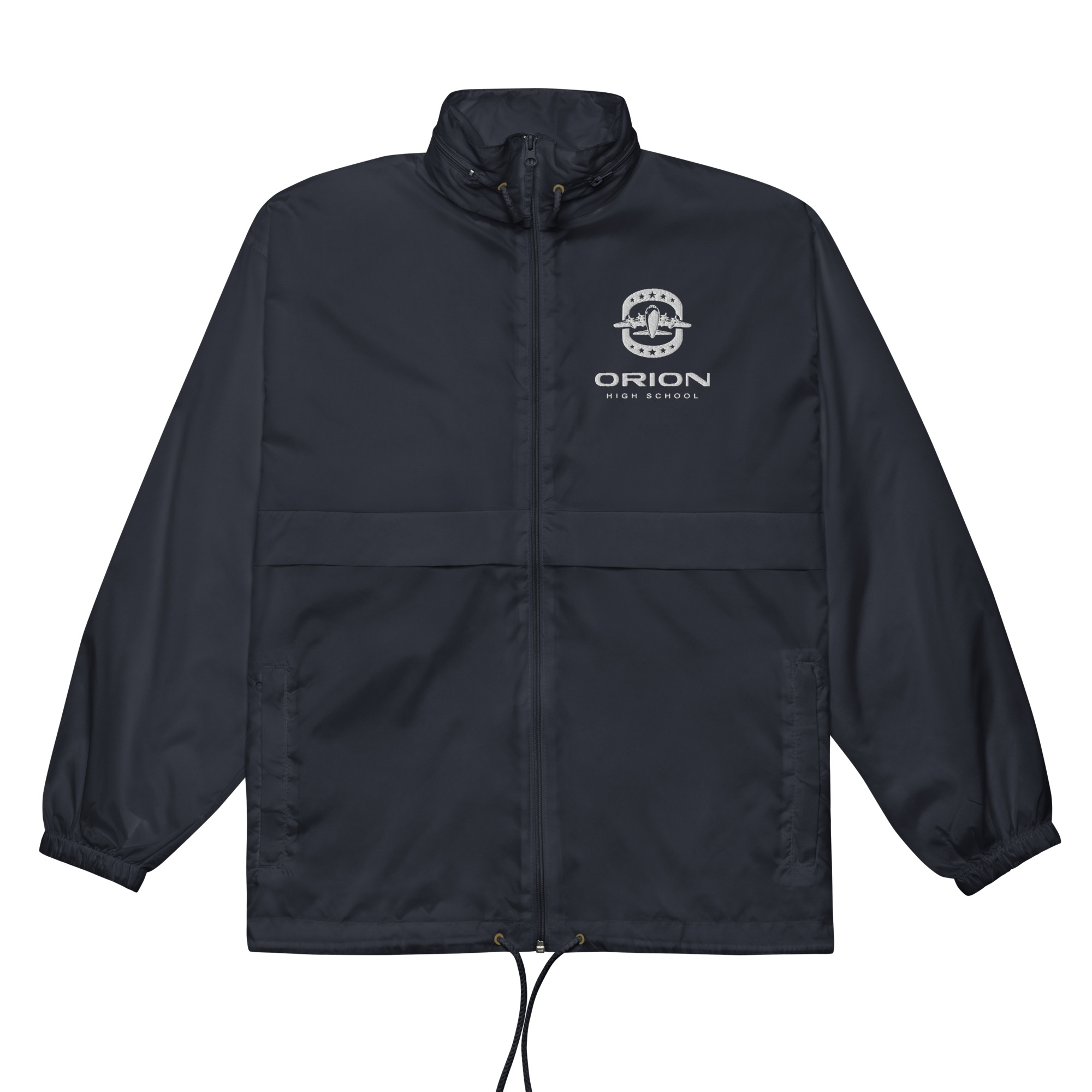 Embroidered Unisex Orion Logo Windbreaker - Image 5