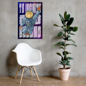 24″×36″ To Infinity & Beyond Galaxy Poster