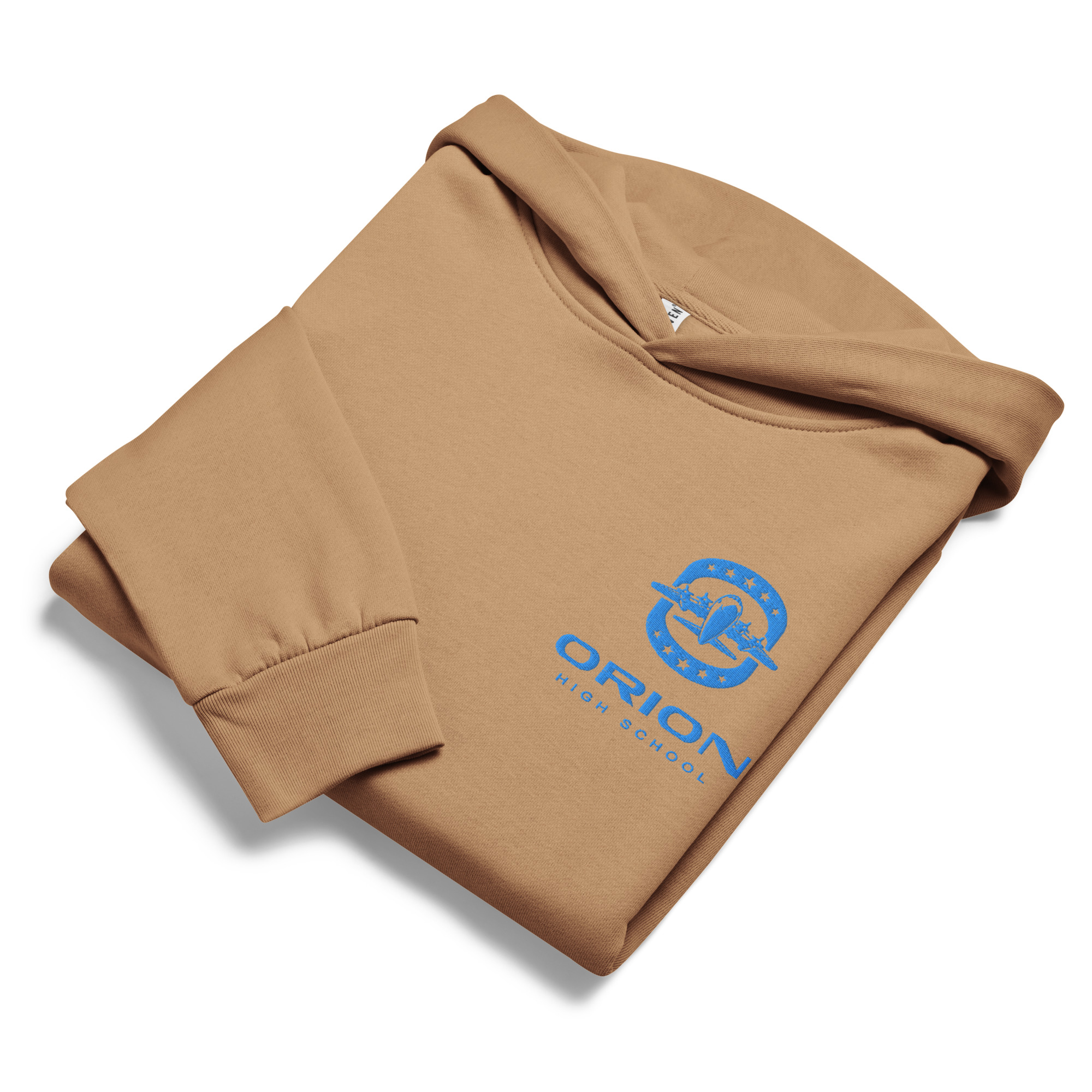 Embroidered urban garment-dyed hoodie - Image 4