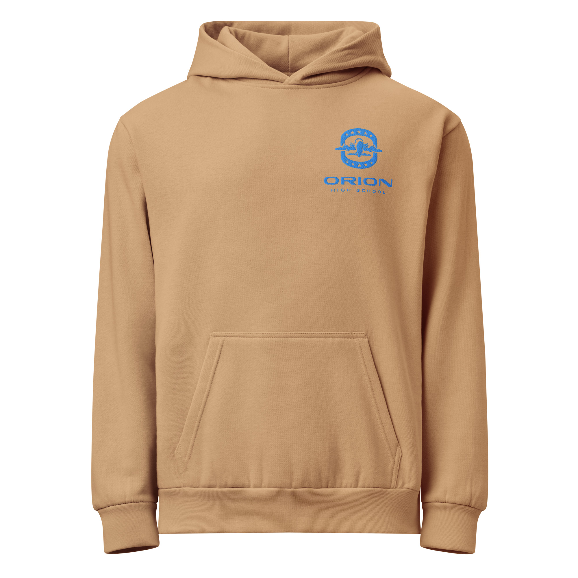 Embroidered urban garment-dyed hoodie - Image 11