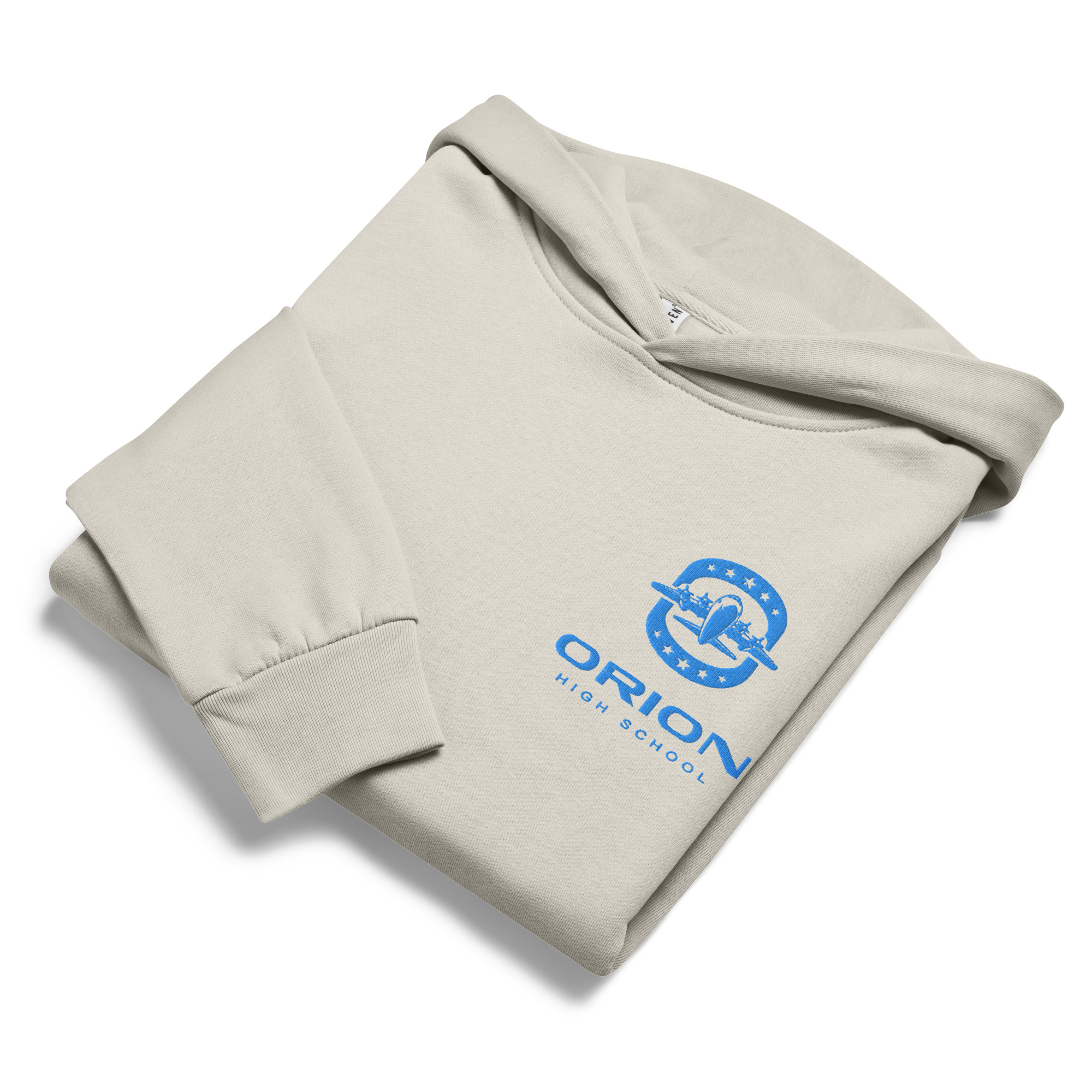 Embroidered urban garment-dyed hoodie - Image 3