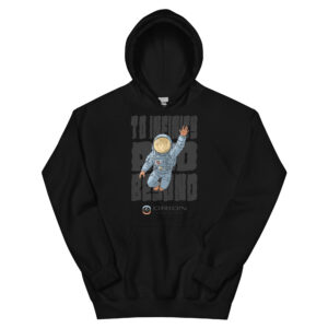 Unisex Heavy Blend Hoodie | Gildan 18500 – Orion High School “To Infinity and Beyond” Large Graphic
