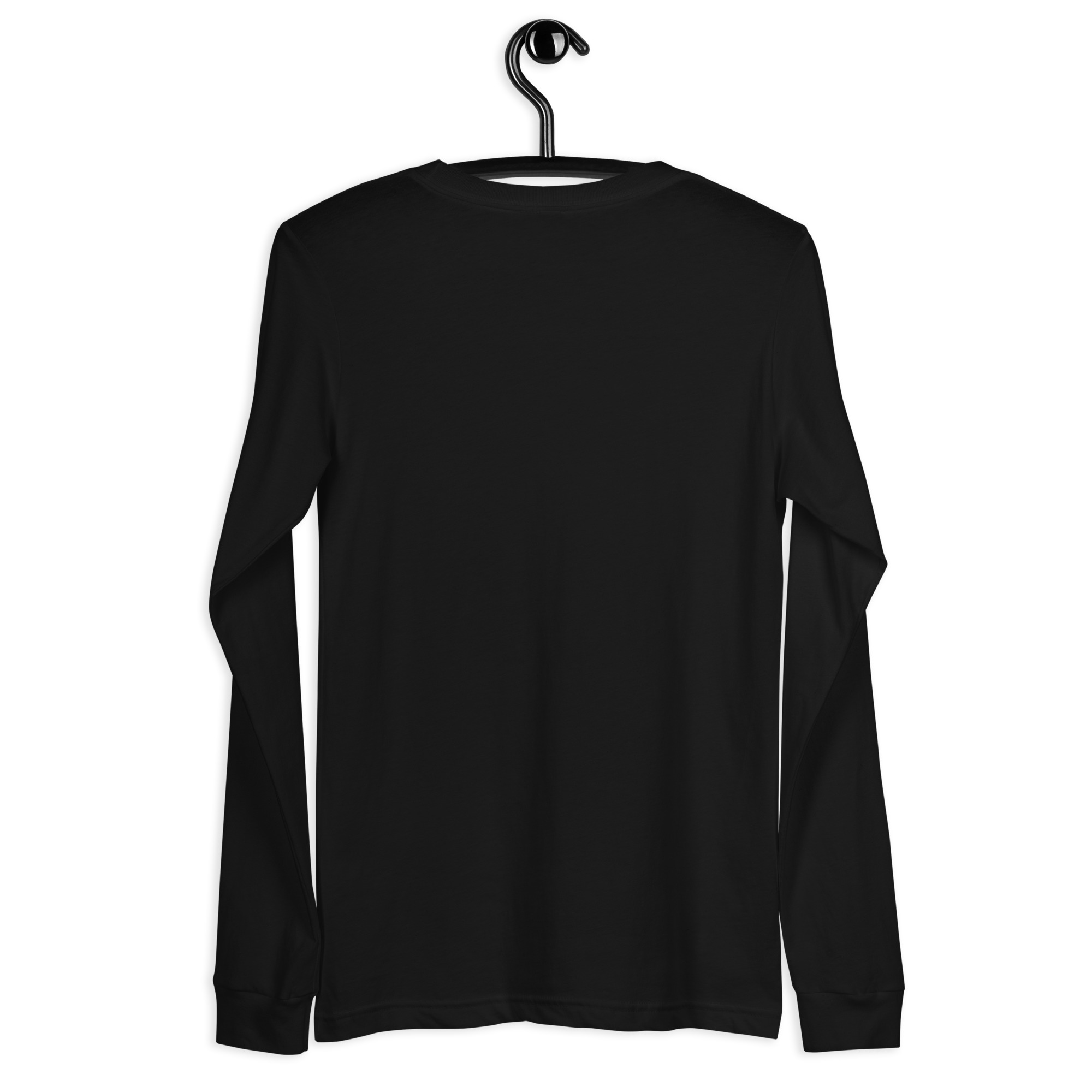 Unisex Long Sleeve Tee | Bella + Canvas 3501 – Blackout Edition - Image 2