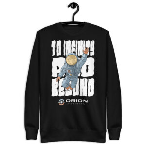 Unisex Premium Sweatshirt | Cotton Heritage M2480 – Orion High School “To Infinity and Beyond” Large Graphic